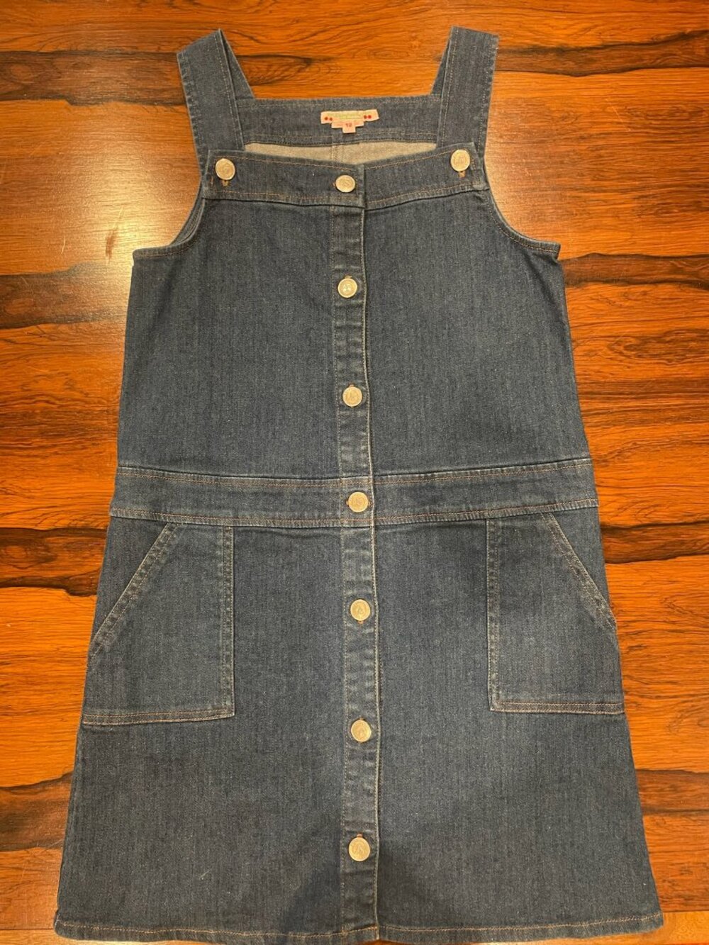 Bonpoint Denim Dress Girls 12
